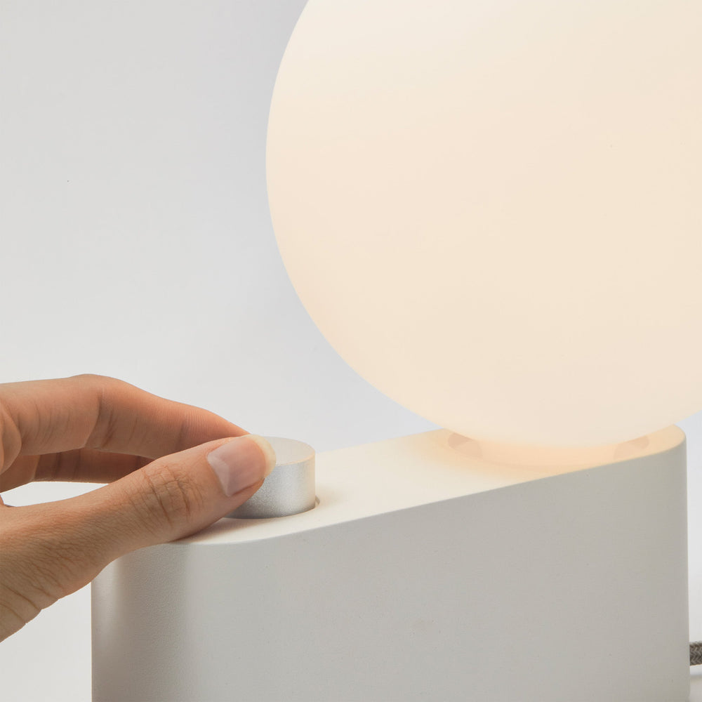 Alumina Lamp in Chalk - Set of 2