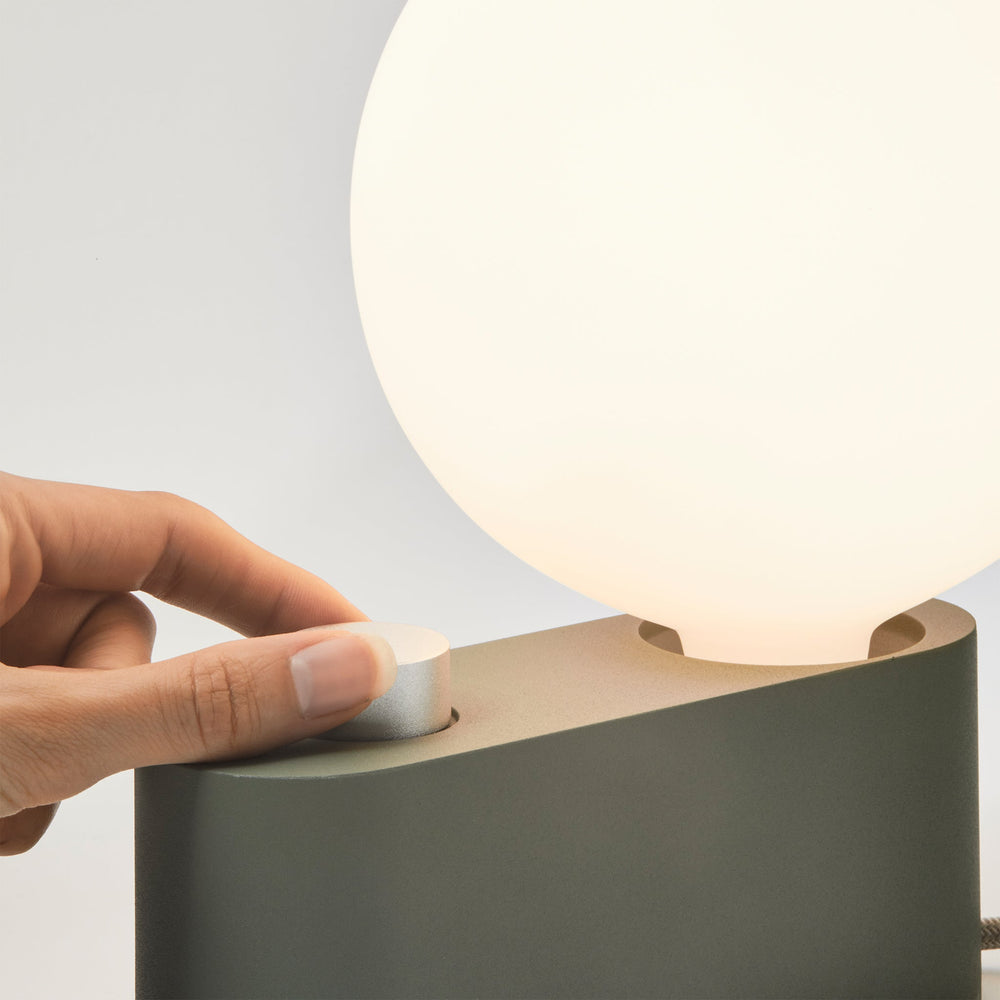 Alumina Lamp in Sage