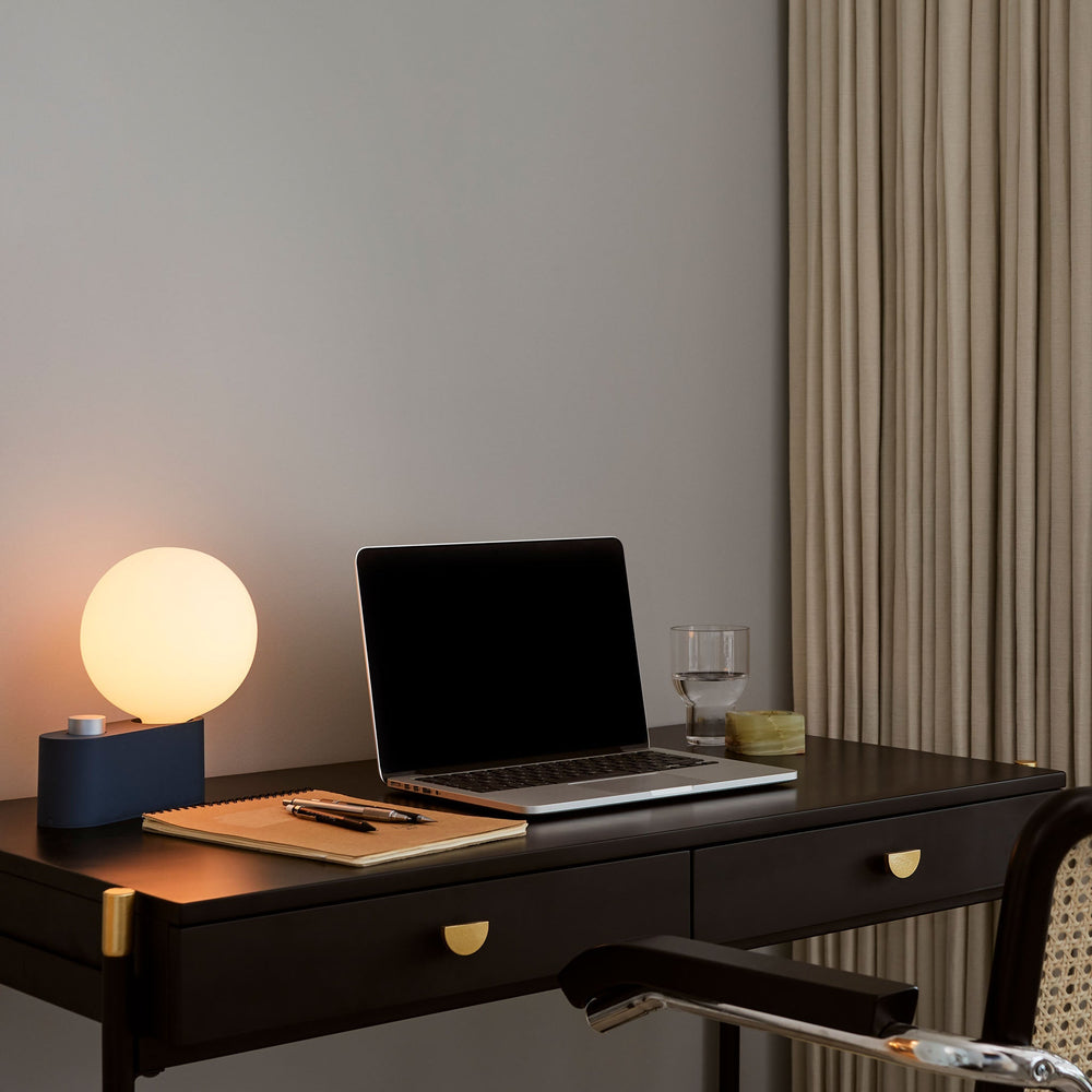 Alumina Lamp in Sapphire - Set of 2